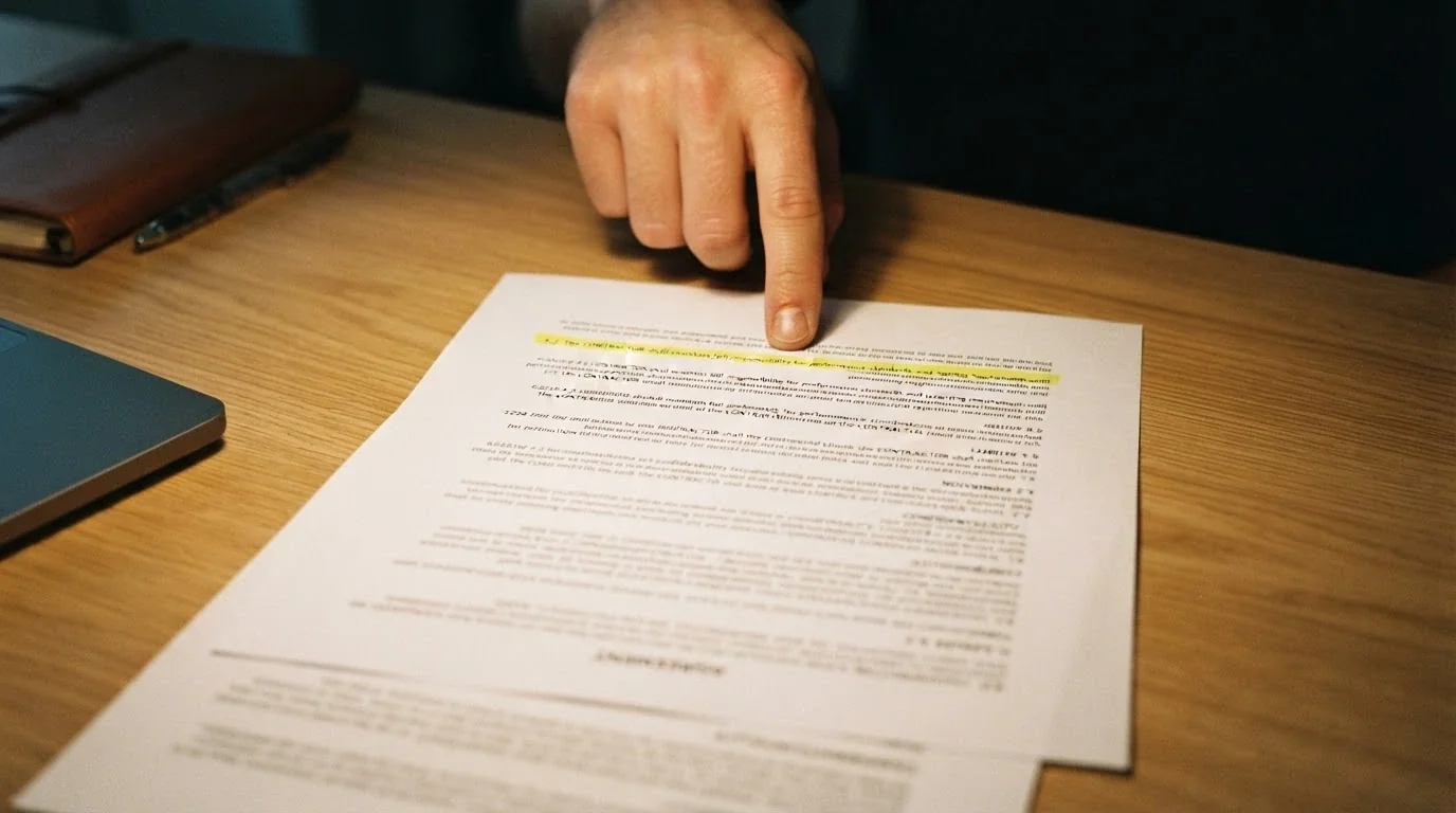 A close-up of bonus terms and conditions text with a highlighter marking the wagering multiplier, expiry period and max bet clause
